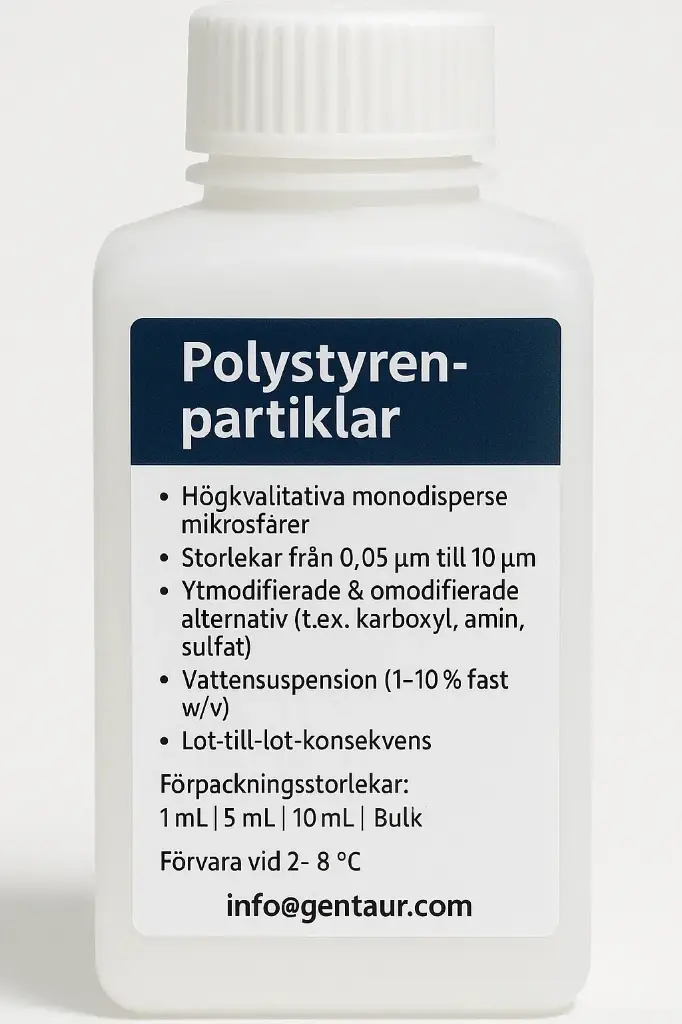 Carboxyl Polystyrene Particles, Crosslinked, 40.0-45.0µm, 1%w/v, 100mL